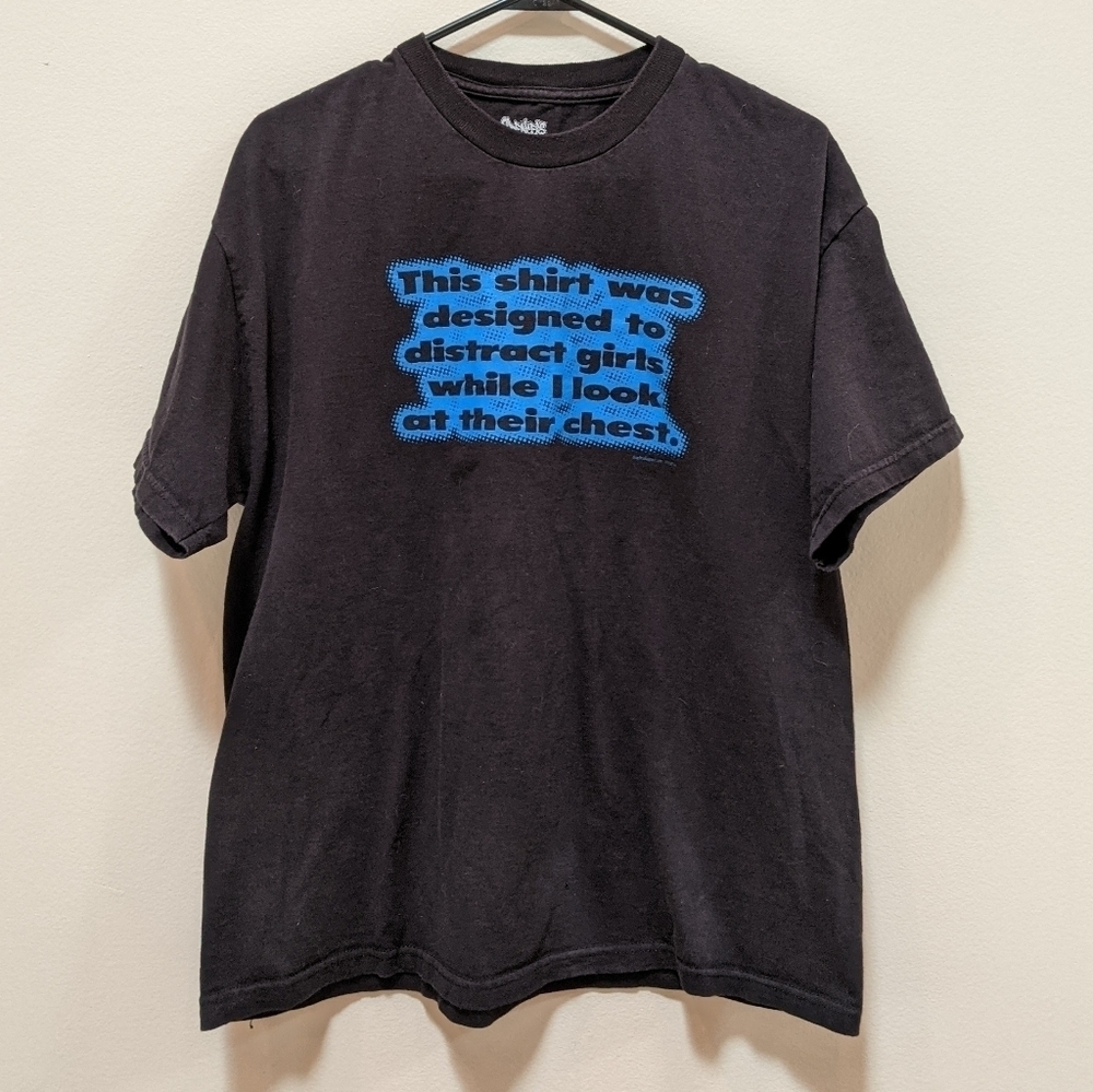 Spencer's Men's Black Short Sleeve Graphic Tee Size Large